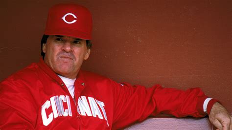 An emotional Eduardo Perez shares news of Pete Rose's death .